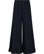 La Femme Rousse Embla Trousers Kvinde Black Bukser Med Brede Ben Str L...