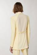 Patrizia Pepe Giacca/jacket Kvinde Clarity Yellow Blazere Regular Fit ...