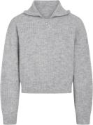 Grunt Grsuso Knit Str S/10Y - Snow Melange Strik hos Magasin