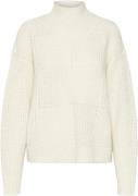 Vero Moda Vmmoon LS Highneck Pullover GA BF Kvinde Birch Sweaters Str ...