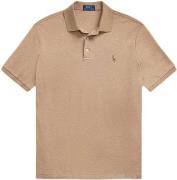 Polo Ralph Lauren Pima Polossl-knt Mand Grey Cloud Heather Kortærmede ...