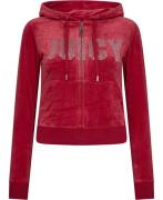 Juicy Couture EVY Impact Hoodie Kvinde Astor Red Overgangsjakker Str L...