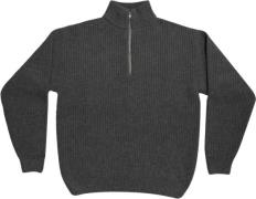 Colorful Standard Merino Quarter Zip Kvinde Lava Grey Sweaters Str L M...