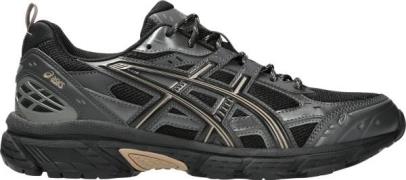 Asics Gelnunobiki Kvinde Black/taupe Grey Sneakers Str 46 - hos Magasi...