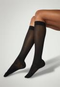 Wolford Graphic Pattern Kneehighs Knæstrømper Str S - hos Magasin