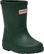 Hunter Kids First Matte Hunter Green Gummistøvler Str 2 - Gummi hos Ma...