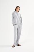 Rabens Saloner Knit Lounge Pants Jorun Kvinde Grey Melange Sweatpants ...