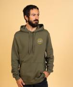 ELSK Statement Globe CH Men's Hoodie Mand 214 Ivy Green Hoodies Str L ...