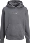 Jack & Jones Jorvesterbro Sweat Hood Noos JNR Str 128 Drenge - Iron Ga...