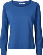 Rabens Saloner Light Stretch Long Sleeve top Nem Kvinde Workwear Blue ...