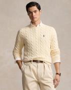 Polo Ralph Lauren 5/1 Roving Cottonlsl-plo Mand Andover Cream Sweaters...