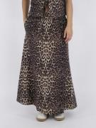 Neo Noir Yara Leo Long Skirt Kvinde Leopard Maxi Nederdele Str 40 - ho...