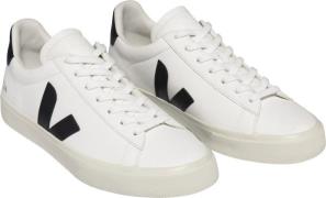 Veja Campo Kvinde Extra-white_Black Sneakers Str 40 - hos Magasin