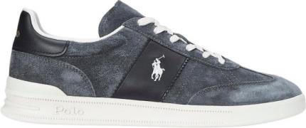 Polo Ralph Lauren Suedehrt Aera Pp-sk-ltl Mand Grey/black Sneakers Str...