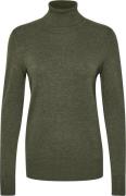 Saint Tropez J2046, Milasz Rollneck Pullover Kvinde Army Green Melange...