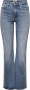 ONLY Onljuicy HW Flared DNM Dot023 Noos Kvinde Blå Flared Jeans Str "2...