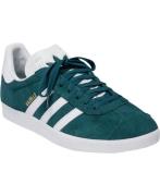 adidas Originals Gazelle Mand Mysgrn/ftwwht/gol Sneakers Str 42 - hos ...