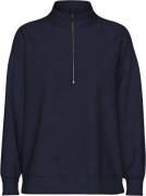 Pieces Pcchilli LS Half ZIP Sweat Noos BC Kvinde Sky Captain Sweatshir...