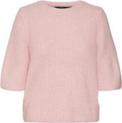 Vero Moda Vmawsome 2/4 Oneck Pullover BOO Kvinde Bonbon/w. Melange Kor...