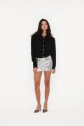 ROTATE Birger Christensen Firm Knit Cardigan Kvinde Black Cardigans St...