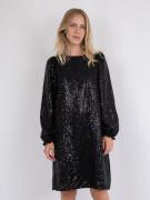 Neo Noir Isobel Sequins Dress Kvinde Black Korte Kjoler Str 40 - hos M...