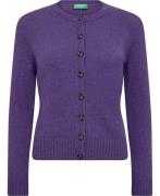 United Colors of Benetton L/S Sweater Kvinde Lilla Cardigans Str L - U...