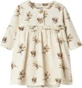 Lil' Atelier Nbfgavo ENS LS Body Dress LIL Str 56 - Turtledove/olive K...