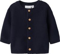 Name It Nbmtimmi LS Knit Card Str 56 - Navy Blazer Cardigans hos Magas...