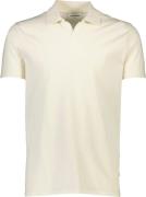 Lindbergh Stretch Polo Shirt S/S Mand Hvid Kortærmede Poloer Slim Fit ...