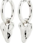 Pilgrim Jules Earrings Silverplated one size - Creoler hos Magasin