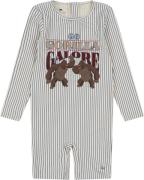 Konges Sløjd Aster Onesie Str 6M - P25032 Uv Tøj & Hatte Polyester hos...