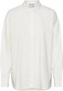 Vero Moda Vmparis LS Loose Oxford Shirt VMA N Kvinde Snow White Skjort...