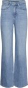 Vero Moda Vmtessa HR Wide Jeans Ra3013 GA Kvinde Medium Blue Denim Jea...