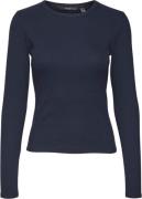 Vero Moda Vmchloe LS Short TOP GA JRS Noos Kvinde Navy Blazer Kortærme...