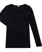 Gai&Lisva Hollie Tee Str 12 - Black Langærmede T-shirts Uld hos Magasi...