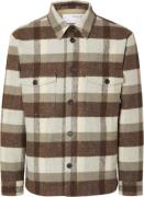 Selected Homme Slharchive Overshirt Noos Mand Elephant Skin/brown/sand...