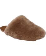 Magasin Slipper in Real Sheepskin Brown Kvinde Brown Hjemmesko Str 40/...