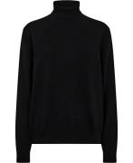 United Colors of Benetton Turtle Neck 100% Cashmere Kvinde Sort Sweate...