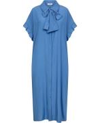 Love&Divine Love1143 Kvinde Blue Midi Kjoler Str M - hos Magasin