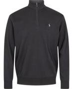 Polo Ralph Lauren Luxury Jersey Quarterzip Pullover Mand Polo Black Tu...