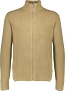 Lindbergh Knitted zip Cardigan Mand Stone Sweaters Str L - hos Magasin