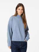 Neo Noir Paulina Knit Blouse Kvinde Smoke Blue Sweaters Str 40 - Uld h...