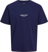 Jack & Jones Jorvesterbro TEE SS Crew Neck Noos Str 128 - Ocean Cavern...