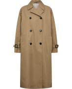 Weekend Max Mara Canasta Kvinde Bordeaux Trenchcoats Str 40 - hos Maga...