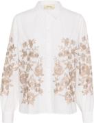 Cream Crdaisy Shirt Kvinde White/string Langærmede Skjorter Str 44 - h...