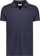 Lindbergh Stretch Polo Shirt S/S Mand Navy Kortærmede Poloer Str XL - ...