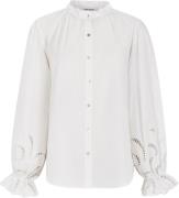 Soft Rebels Srdemi Shirt Kvinde Snow White Langærmede Bluser Str L - h...