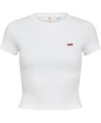 Levi's Essential Sporty TEE White + R Kvinde Hvid Kortærmede T-shirts ...