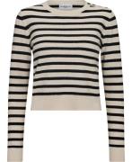 Marella Isador Kvinde Cream Sweaters Str L - hos Magasin