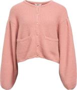 Object Objsaggia LO L/S Knit Cardigan 135 Kvinde Rose Elegance Cardiga...